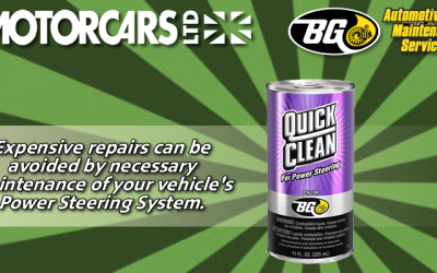 Motorcars Ltd – BG Power Steering Service