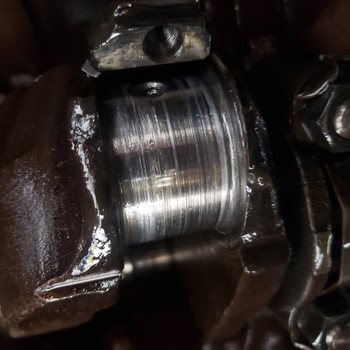 bad-crank-shaft XKE Motor