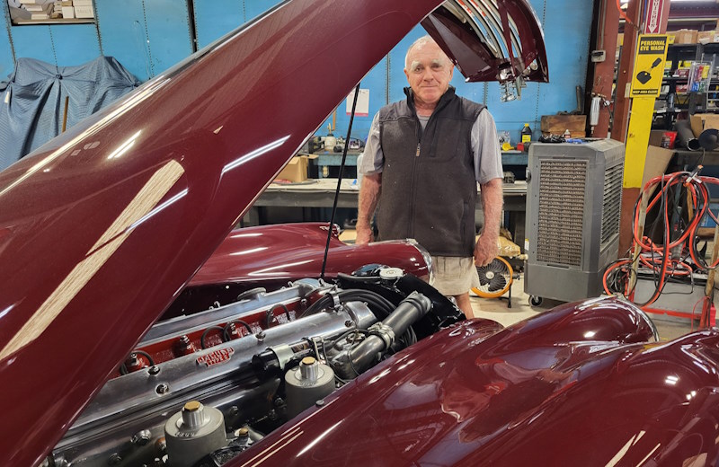 KJE with XK140